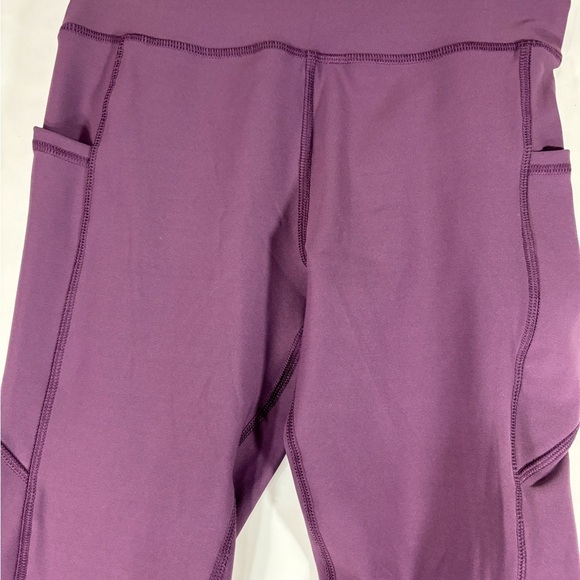 Gottex Athletic Leggings Small Plum Purple - Picture 3 of 8